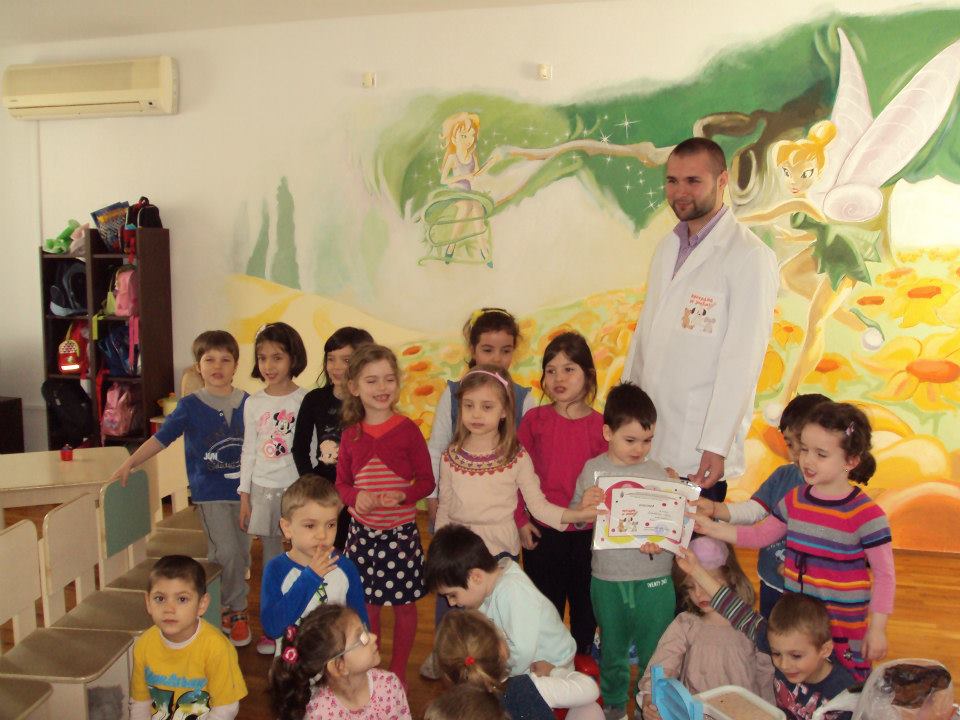 Spitalul de jucarii in vizita la Gradinita „Vise” DGASMB