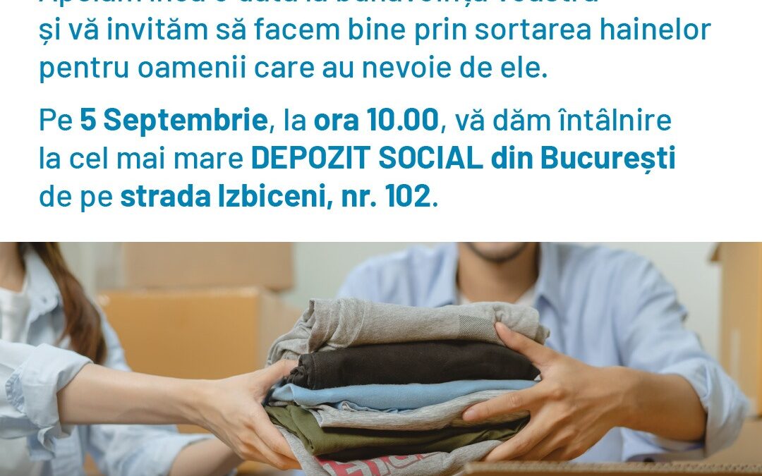 5 Septembrie – Ziua Internațională a Actelor Caritabile