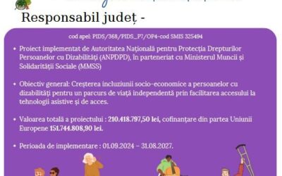 Programul TECH ASSIST, un ajutor pentru persoanele cu dizabilități