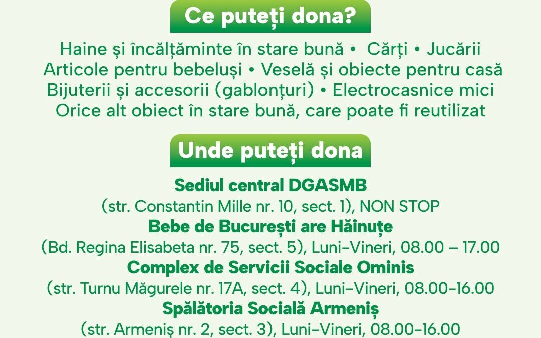 Donează și oferă speranță!